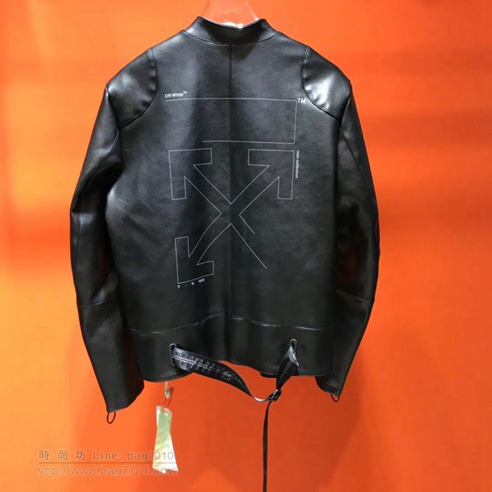 OffWhite男裝 最高品質 19/20FW新款皮衣 off秋冬新款皮衣外套  tzy2378